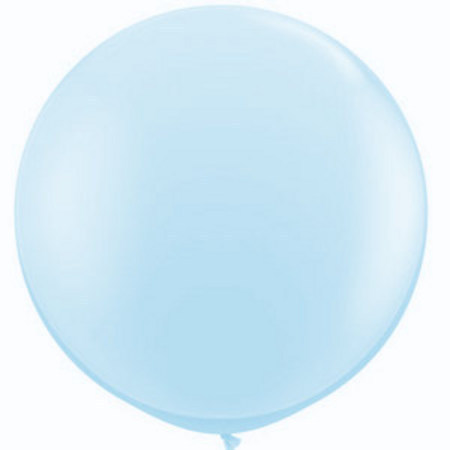 Round Latex Balloon ~ Blue (Float time 48 hrs)